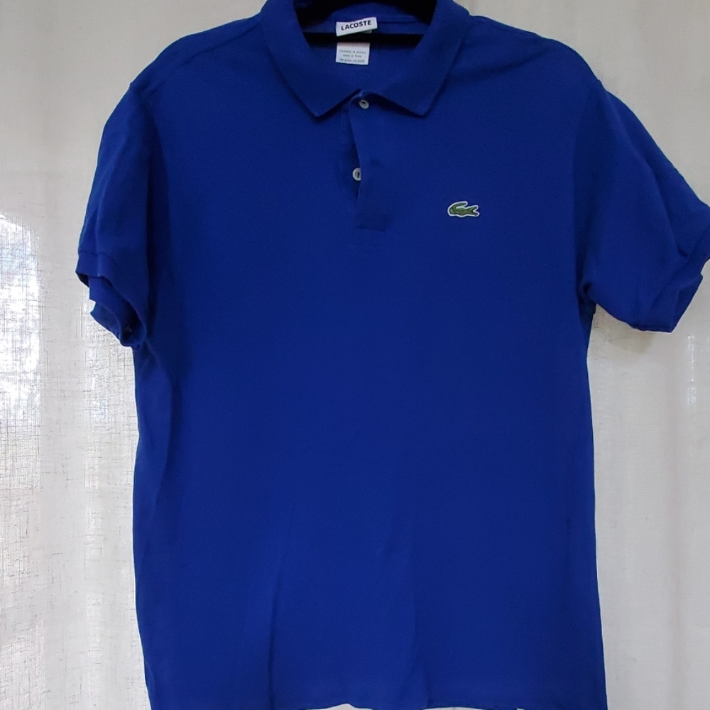 Men's Pre Owned Lacoste Polo Size 5